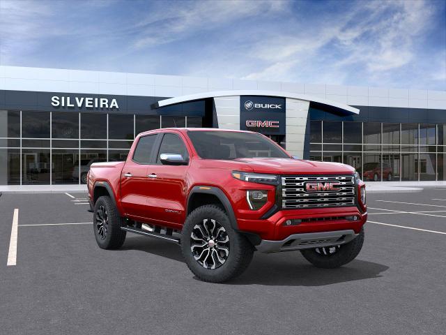 Volcanic Red Tintcoat 2026 GMC Canyon Denali Crew Cab 4WD Pickup Truck Four-Wheel Drive Automatic