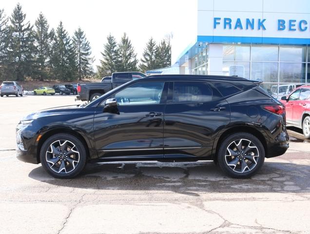 Used 2022 Chevrolet Blazer RS with VIN 3GNKBKRS1NS145266 for sale in Jonesville, MI