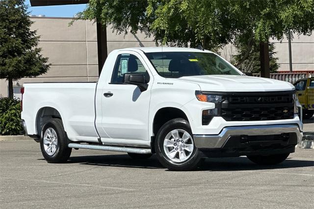 Used 2024 Chevrolet Silverado 1500 Work Truck with VIN 3GCNAAED6RG371631 for sale in Vacaville, CA