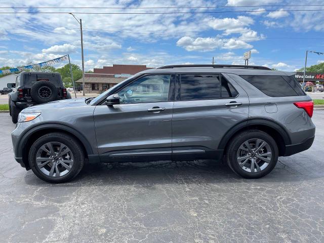 Used 2023 Ford Explorer XLT with VIN 1FMSK8DH5PGA39147 for sale in Kansas City