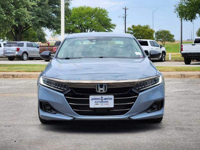 2021 Honda Accord Sedan Vehicle Photo in DENTON, TX 76210-9321