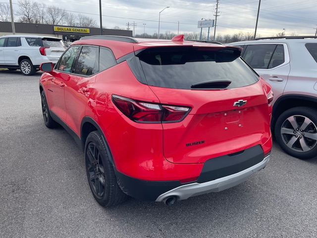 Used 2020 Chevrolet Blazer 1LT with VIN 3GNKBBRAXLS596085 for sale in Carmi, IL