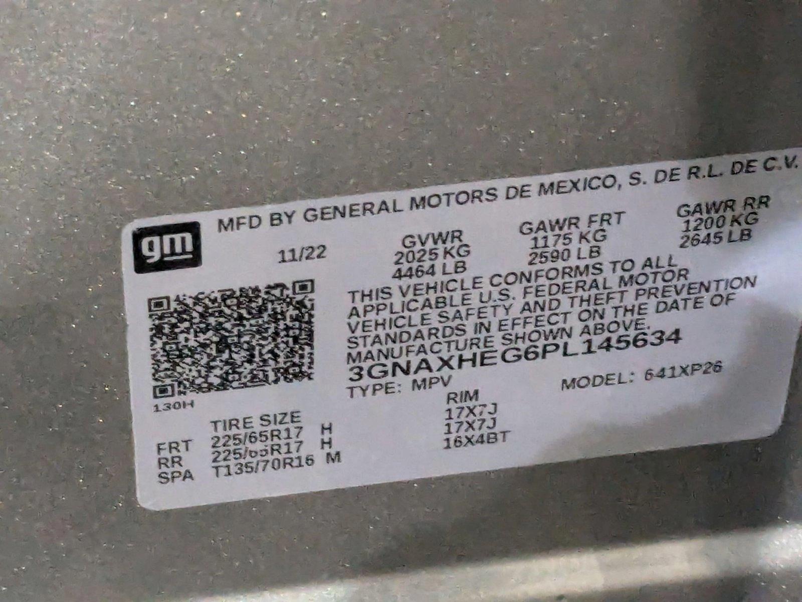 2023 Chevrolet Equinox Vehicle Photo in MIAMI, FL 33134-2699