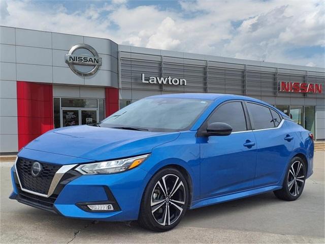 Used 2020 Nissan Sentra SR with VIN 3N1AB8DV7LY288941 for sale in Lawton, OK