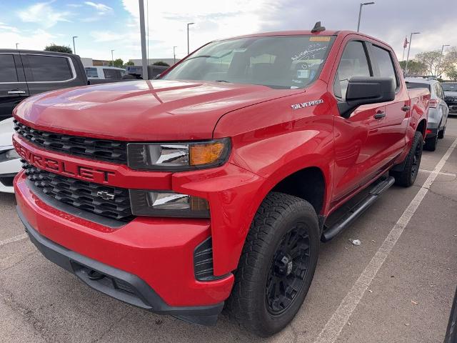 Red Hot 2020 Chevrolet Silverado 1500 LT Trail Boss Crew Cab 4WD Pickup Truck Four-Wheel Drive Automatic