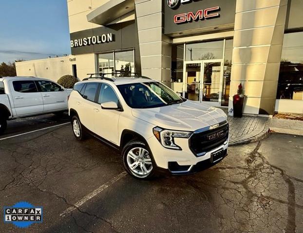 Used 2022 GMC Terrain SLE with VIN 3GKALTEV3NL215100 for sale in Mystic, CT