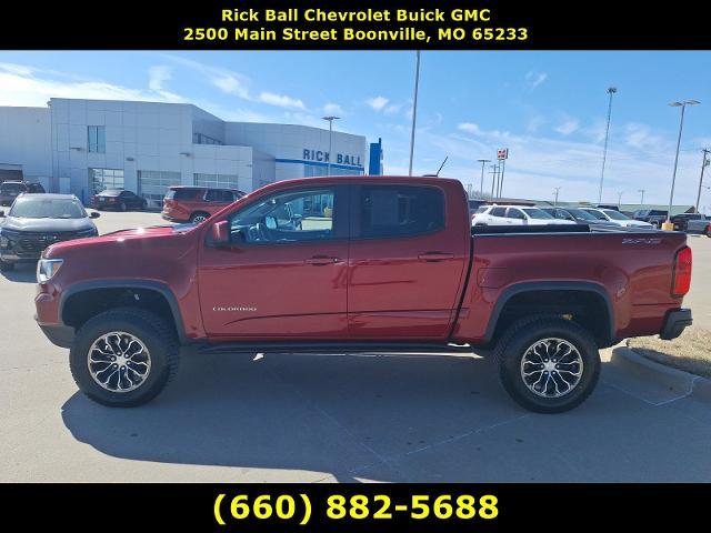 Used 2021 Chevrolet Colorado ZR2 with VIN 1GCGTEENXM1109296 for sale in Kansas City