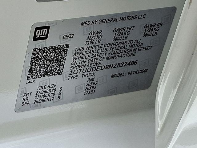 2022 GMC Sierra 1500 Vehicle Photo in DANBURY, CT 06810-5034