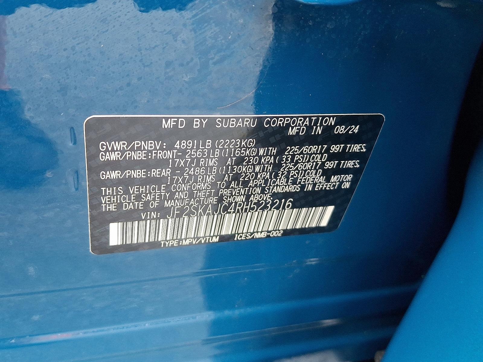 2024 Subaru Forester Vehicle Photo in Harrisburg, PA 17111