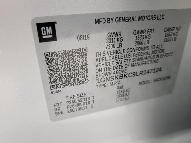 2020 Chevrolet Tahoe Vehicle Photo in NEENAH, WI 54956-2243