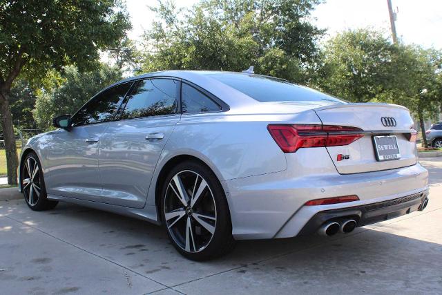 2022 Audi S6 Sedan Vehicle Photo in HOUSTON, TX 77090