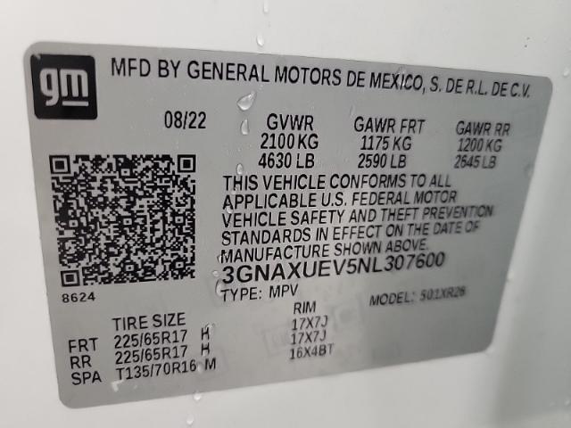 2022 Chevrolet Equinox Vehicle Photo in Appleton, WI 54913