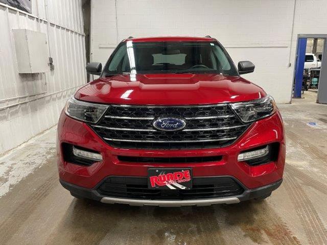 Used 2023 Ford Explorer XLT with VIN 1FMSK8DH7PGA09521 for sale in Manchester, IA