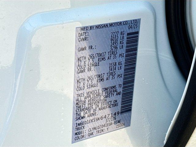 2025 Nissan Frontier Vehicle Photo in Flemington, NJ 08822