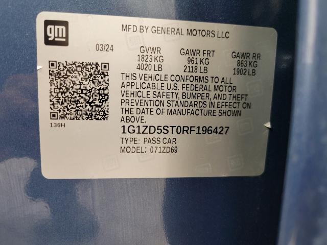 2024 Chevrolet Malibu Vehicle Photo in MIDDLETON, WI 53562-1492