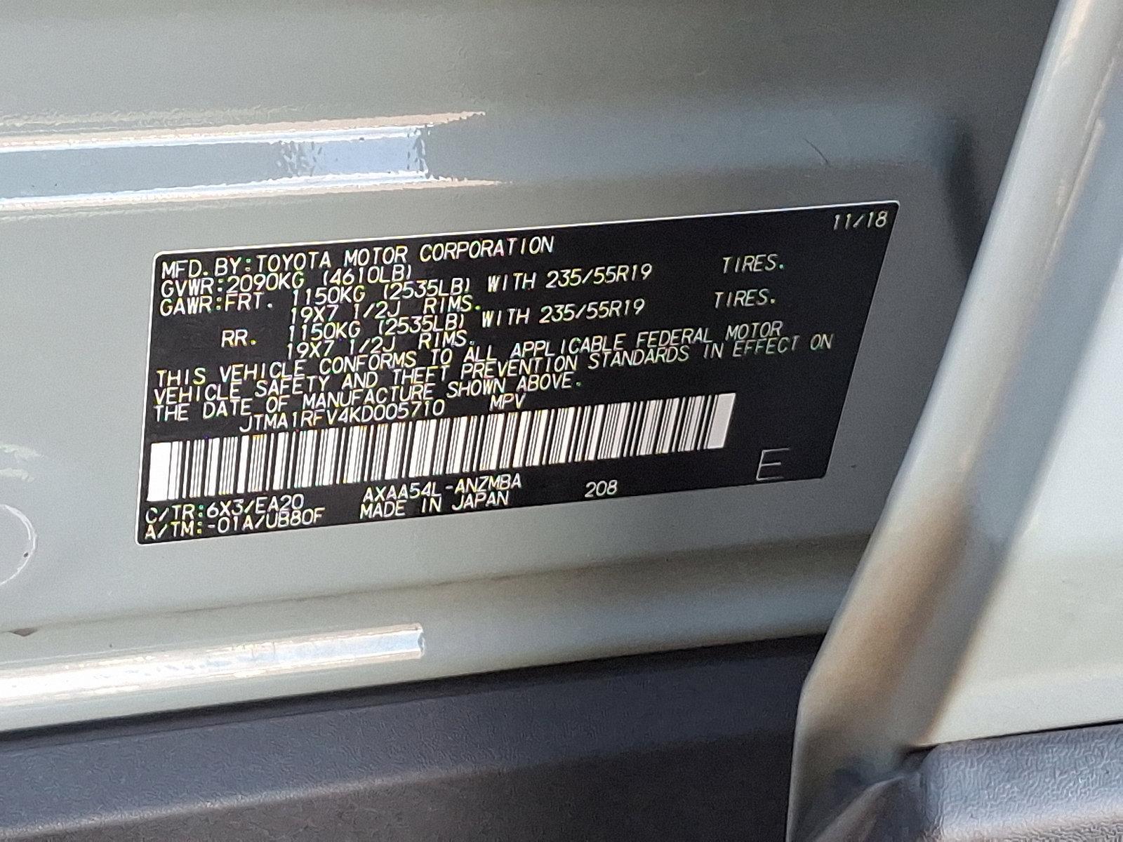 2019 Toyota RAV4 Vehicle Photo in Trevose, PA 19053