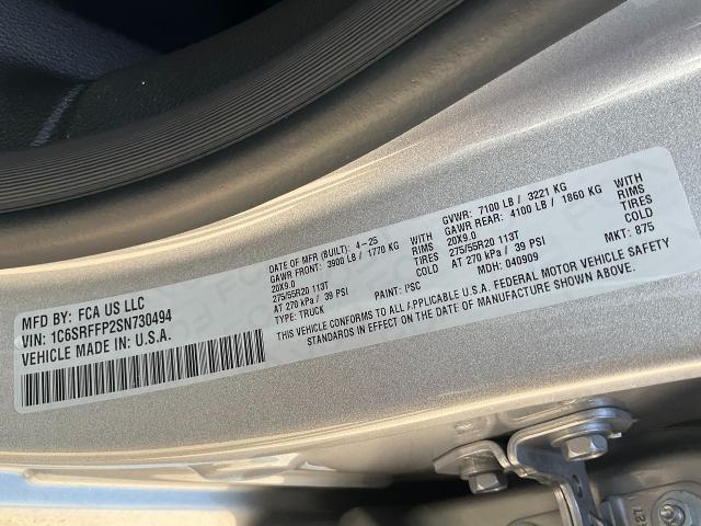 2025 Ram 1500 Vehicle Photo in Kaukauna, WI 54130