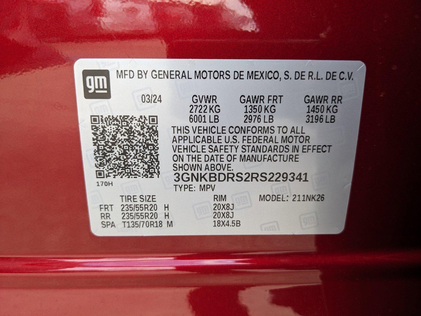 2024 Chevrolet Blazer Vehicle Photo in HOUSTON, TX 77034-5009