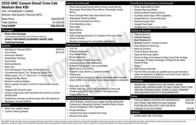 2020 GMC Canyon Vehicle Photo in DANBURY, CT 06810-5034