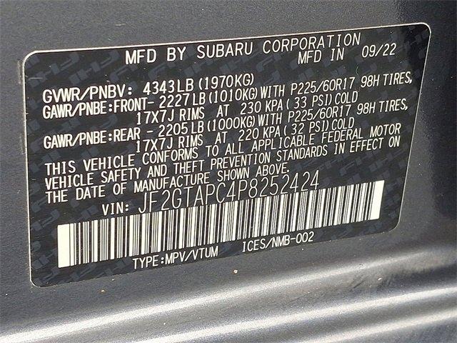 2023 Subaru Crosstrek Vehicle Photo in LANCASTER, PA 17601-0000