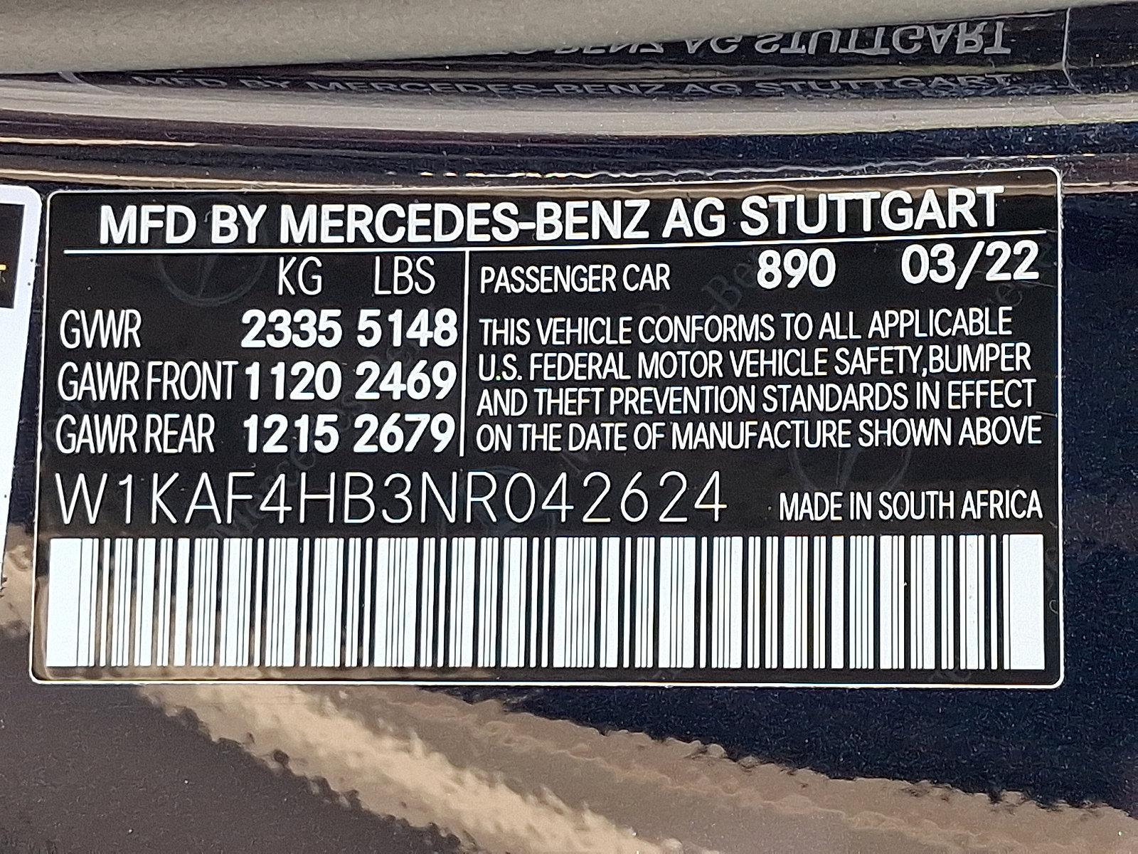 2022 Mercedes-Benz C-Class Vehicle Photo in Lancaster, PA 17601