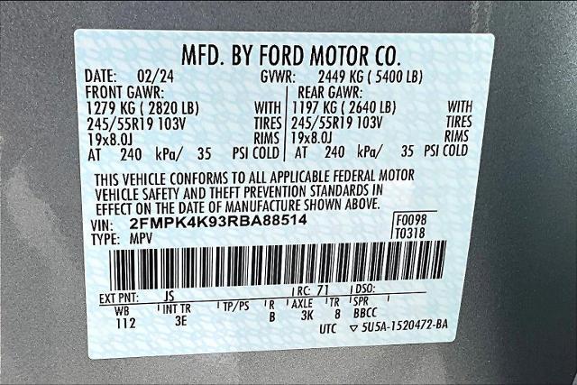 2024 Ford Edge Vehicle Photo in Tulsa, OK 74145