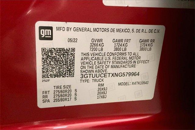 2022 GMC Sierra 1500 Vehicle Photo in INDEPENDENCE, MO 64055-1377