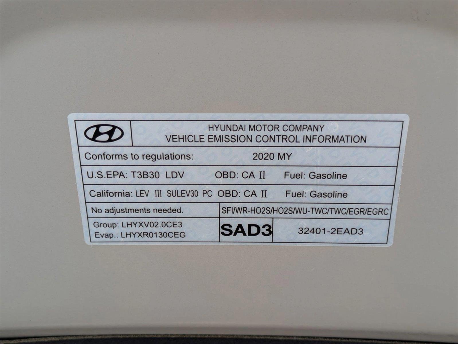 2020 Hyundai ELANTRA Vehicle Photo in Tustin, CA 92782