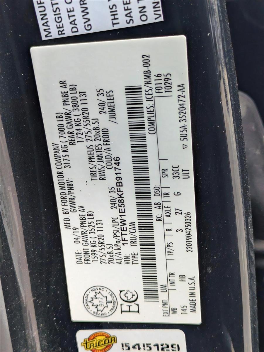 2019 Ford F-150 Vehicle Photo in GREENACRES, FL 33463-3207