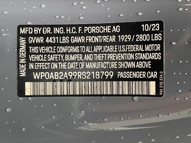 2024 Porsche 911 Vehicle Photo in Appleton, WI 54913