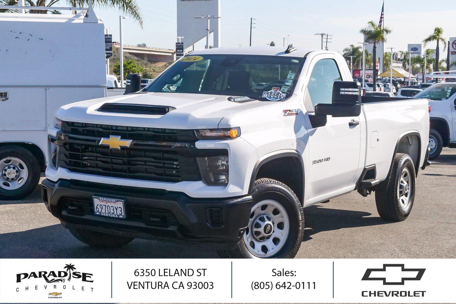 2024 Chevrolet Silverado 3500HD Work Truck Regular Cab LB 4WD
