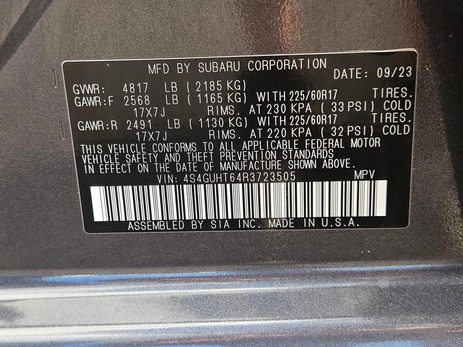 2024 Subaru Crosstrek Vehicle Photo in MESA, AZ 85206-4395