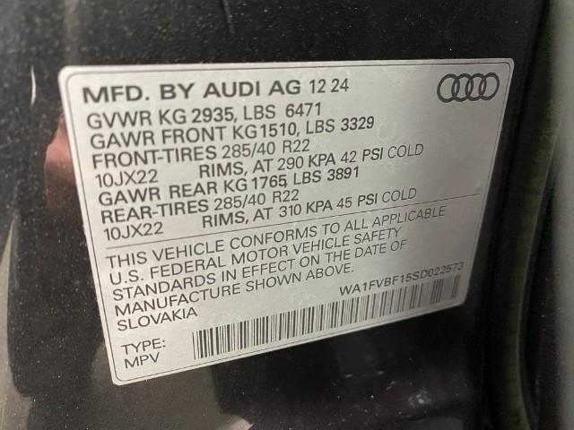 2025 Audi Q8 Vehicle Photo in Appleton, WI 54913