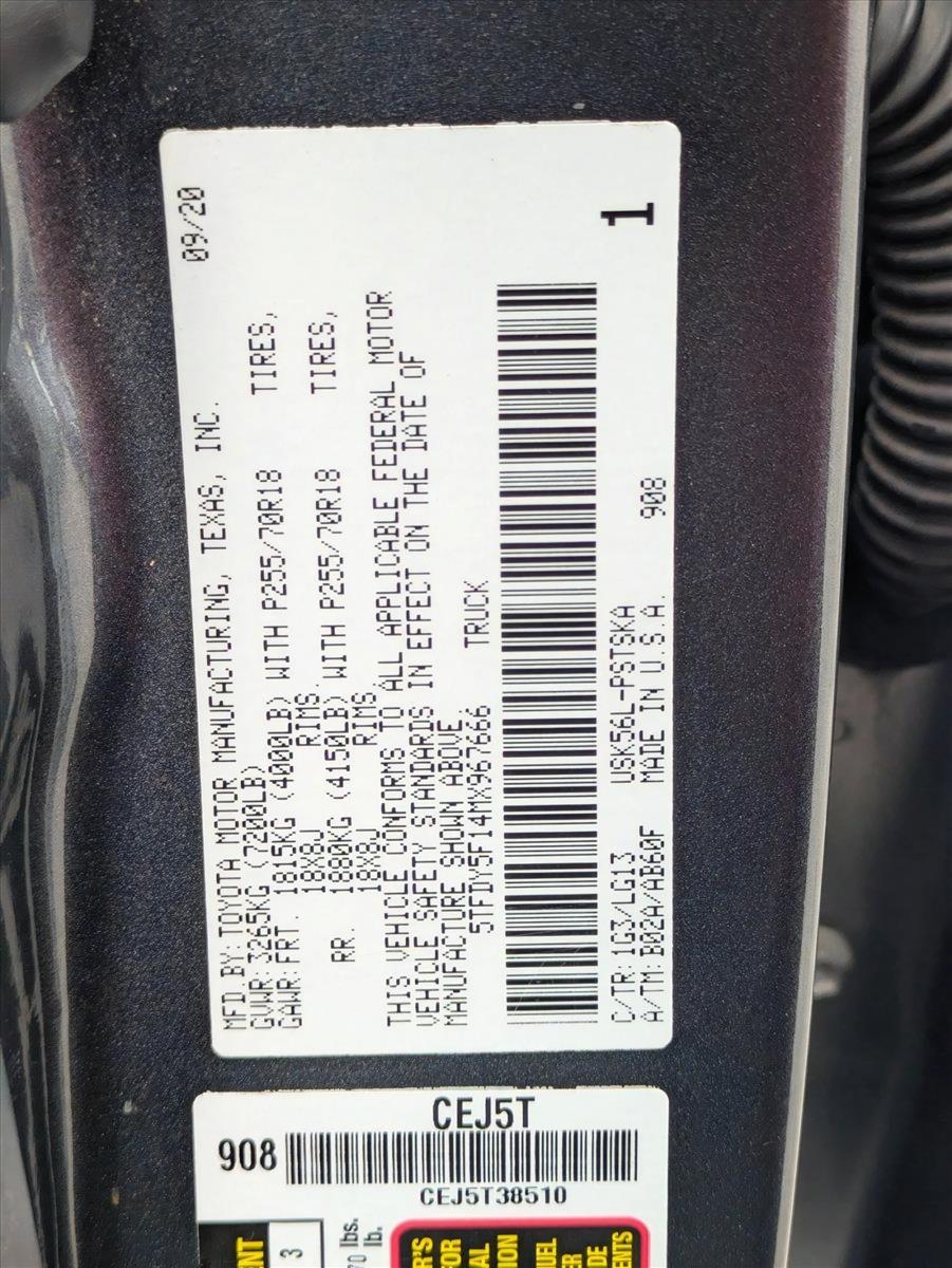 2021 Toyota Tundra 4WD Vehicle Photo in GREENACRES, FL 33463-3207