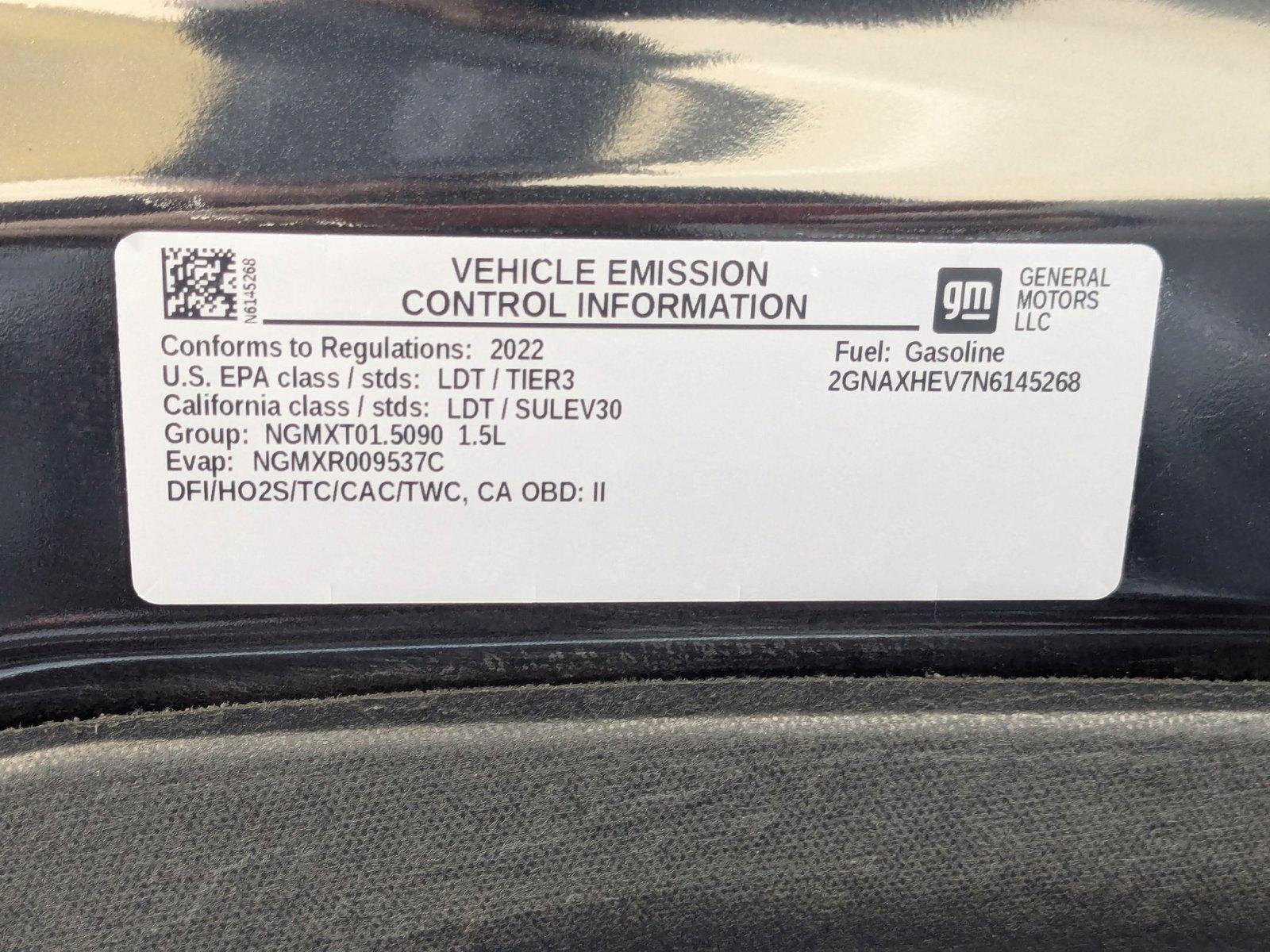 2022 Chevrolet Equinox Vehicle Photo in VALENCIA, CA 91355-1705