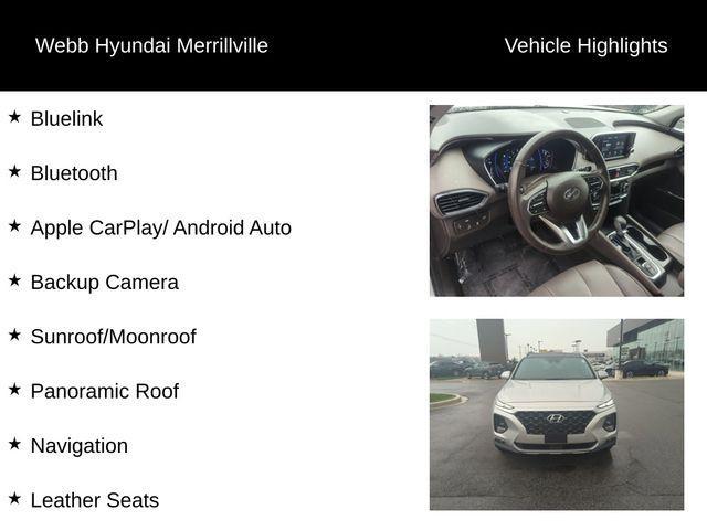 2019 Hyundai SANTA FE Vehicle Photo in Merrillville, IN 46410