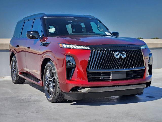 Certified 2025 INFINITI QX80 Autograph 4WD with VIN JN8AZ3CC7S9600860 for sale in Dallas, TX