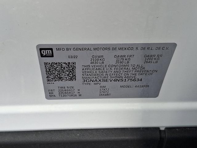 2022 Chevrolet Equinox Vehicle Photo in HARRISBURG, PA 17111-1033