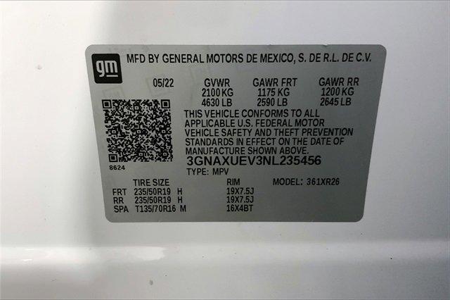 2022 Chevrolet Equinox Vehicle Photo in INDEPENDENCE, MO 64055-1377