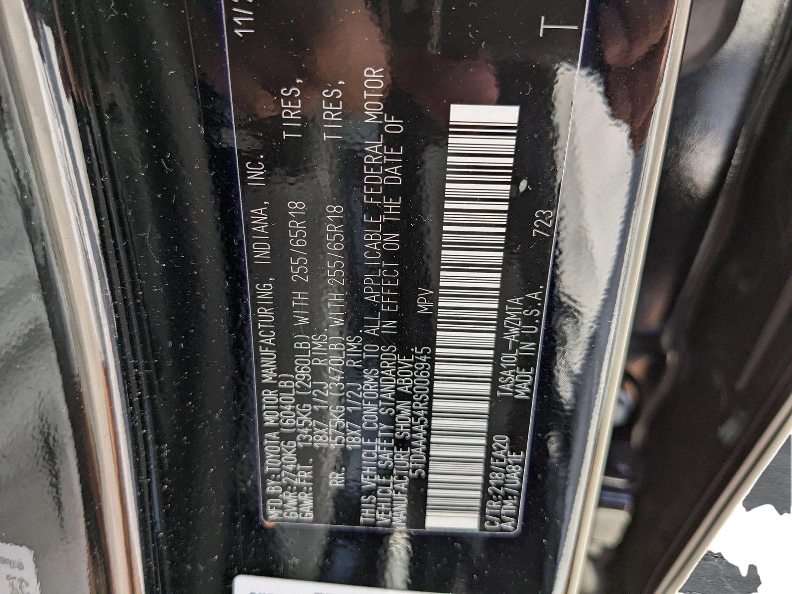 2024 Toyota Grand Highlander Vehicle Photo in ORLANDO, FL 32808-7998