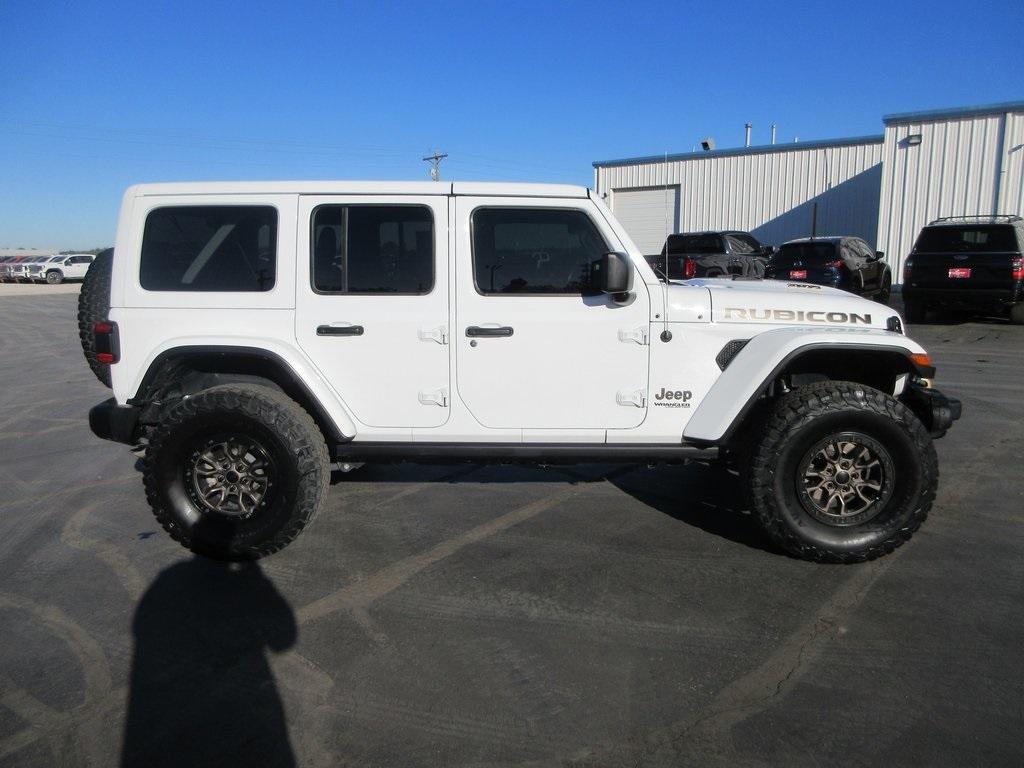 Used 2021 Jeep Wrangler Unlimited Rubicon 392 with VIN 1C4JJXSJ4MW735292 for sale in Collinsville, IL