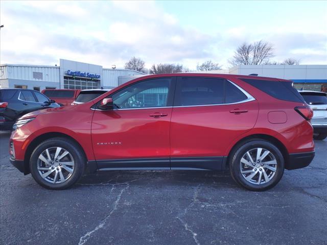 Used 2022 Chevrolet Equinox LT with VIN 3GNAXUEV5NL214429 for sale in Marion, IN