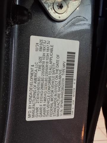 2025 Honda Odyssey Vehicle Photo in Oshkosh, WI 54904