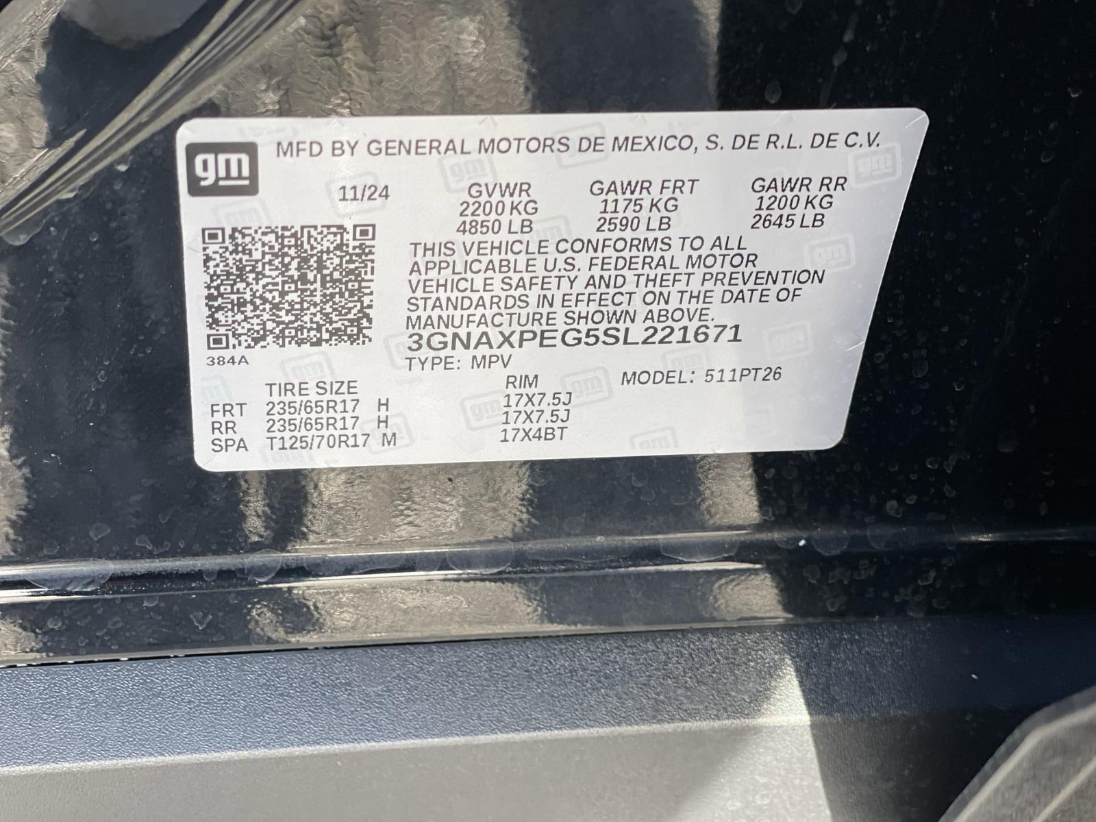 2025 Chevrolet Equinox Vehicle Photo in BENTONVILLE, AR 72712-4322