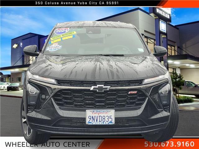 Used 2024 Chevrolet Trax RS with VIN KL77LGE22RC123476 for sale in Yuba City, CA