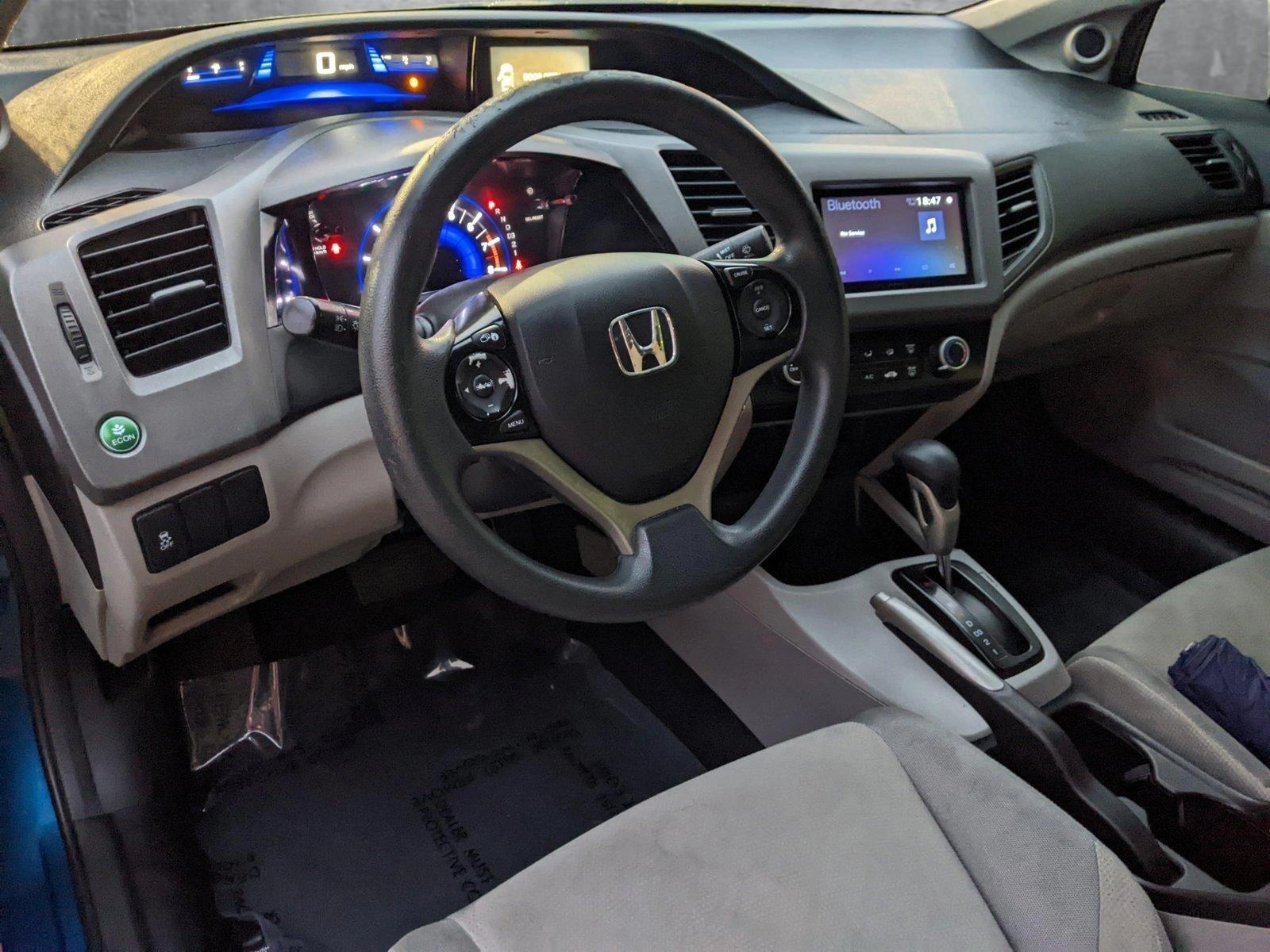 2012 Honda Civic Cpe Vehicle Photo in PEMBROKE PINES, FL 33024-6534