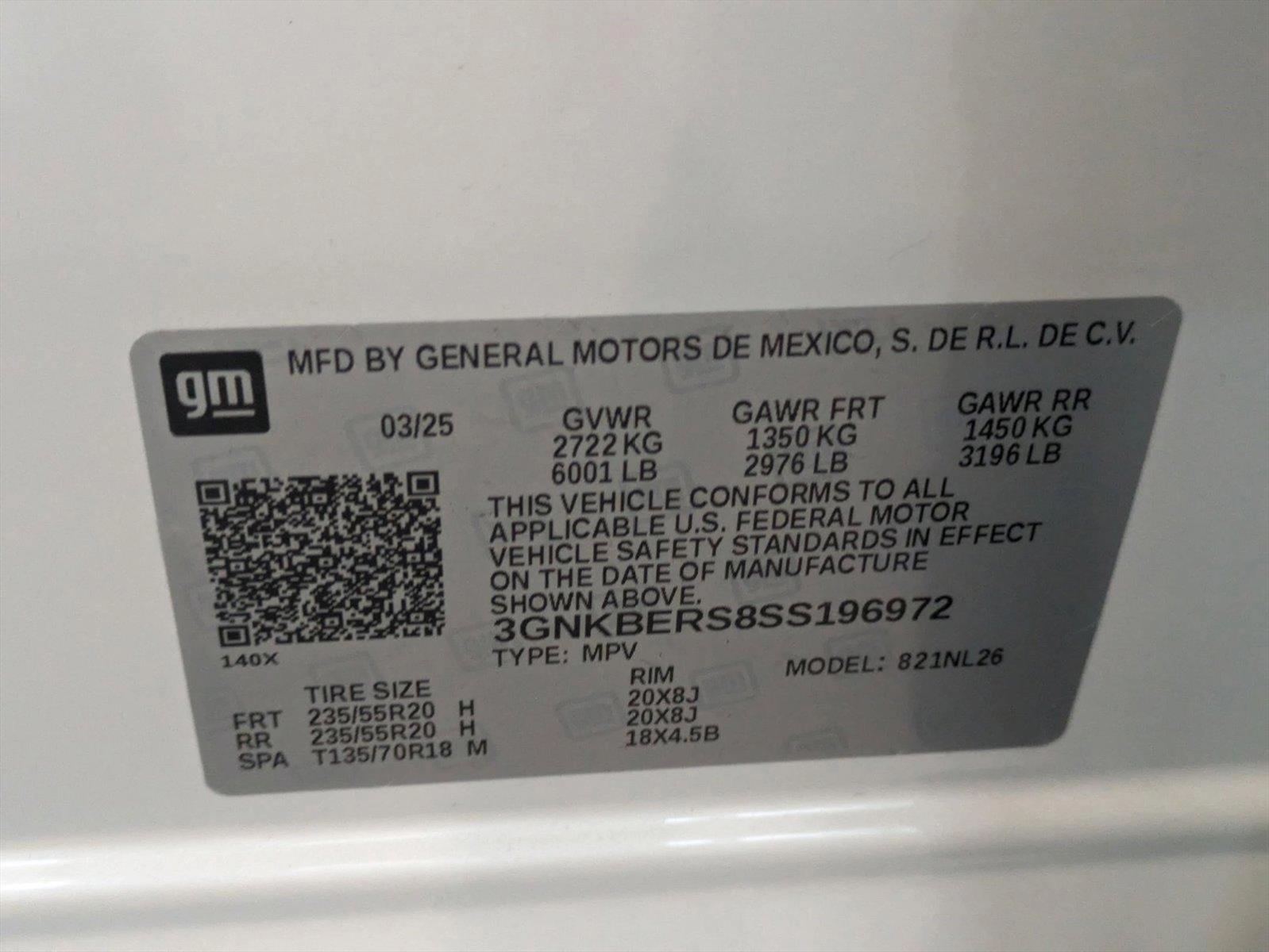 2025 Chevrolet Blazer Vehicle Photo in GREENACRES, FL 33463-3207