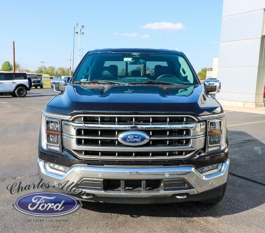 Used 2022 Ford F-150 Lariat with VIN 1FTFW1E89NKD92873 for sale in Chickasha, OK