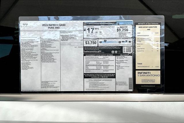 2025 INFINITI QX80 Vehicle Photo in San Antonio, TX 78230