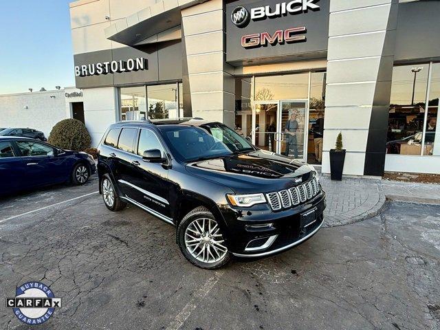 Used 2017 Jeep Grand Cherokee Summit with VIN 1C4RJFJT4HC835562 for sale in Mystic, CT